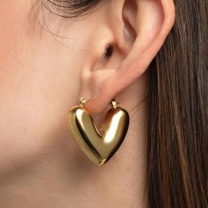 Rellery “Audrey Heart Earrings”
